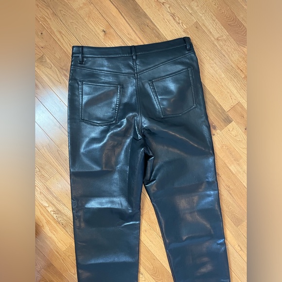 Wilfred Melina Straight Leather Pants - Picture 2 of 3